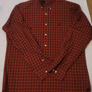 Ralph lauren  classic fit plaid shirt size 16 1/2